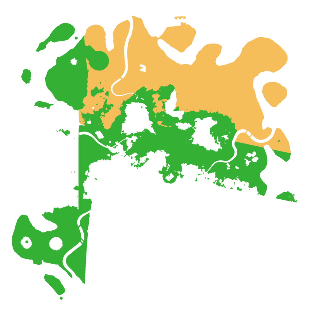 Biome Rust Map: Procedural Map, Size: 4250, Seed: 1008221046