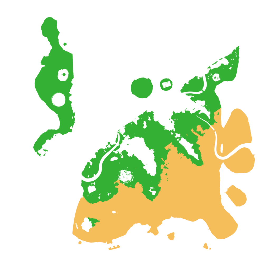 Biome Rust Map: Procedural Map, Size: 3500, Seed: 1449355438