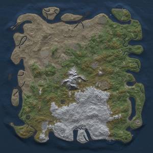 Thumbnail Rust Map: Procedural Map, Size: 5000, Seed: 1173187755, 18 Monuments