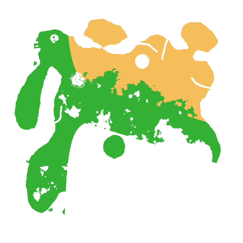 Biome Rust Map: Procedural Map, Size: 3000, Seed: 31836