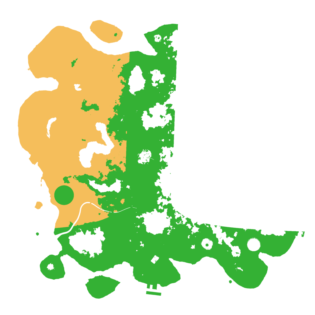 Biome Rust Map: Procedural Map, Size: 4250, Seed: 51559064