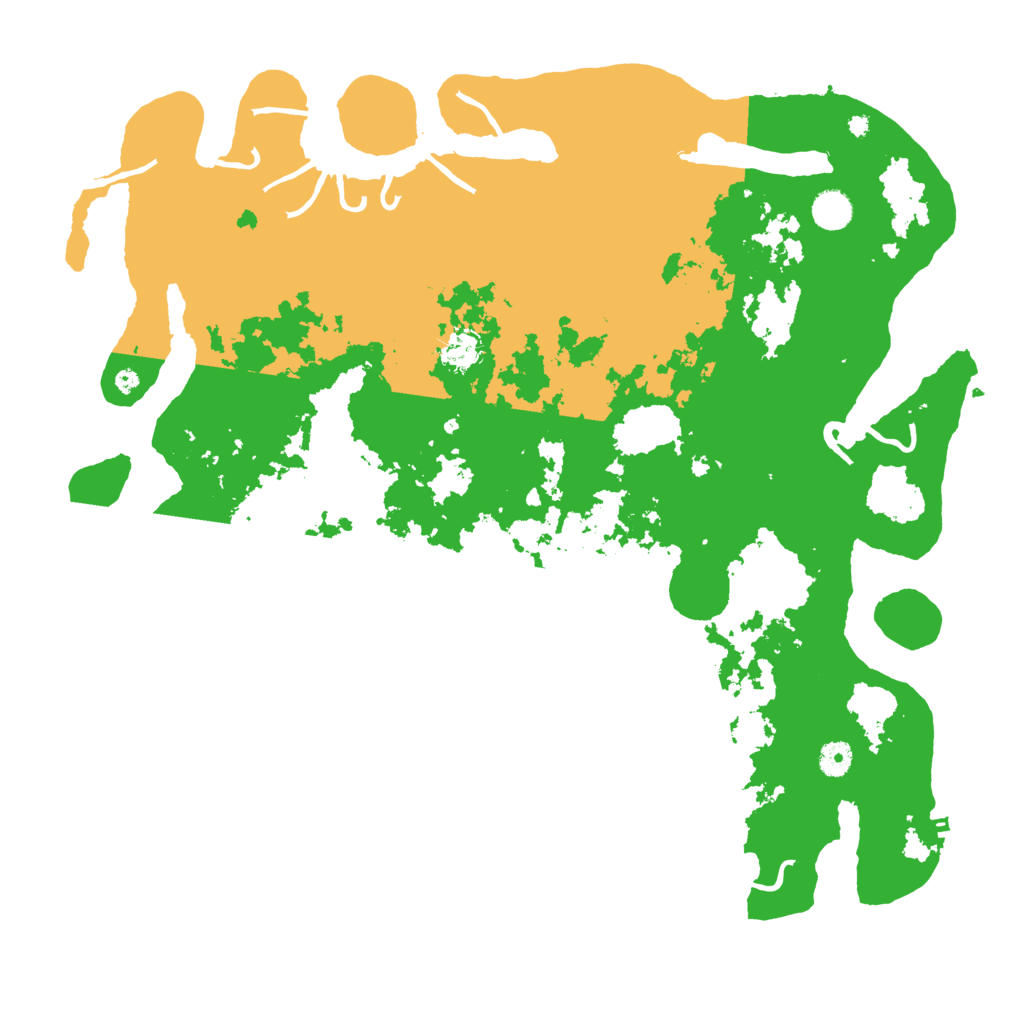 Biome Rust Map: Procedural Map, Size: 4500, Seed: 2014059683