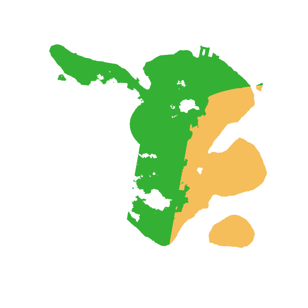 Biome Rust Map: Procedural Map, Size: 2000, Seed: 185