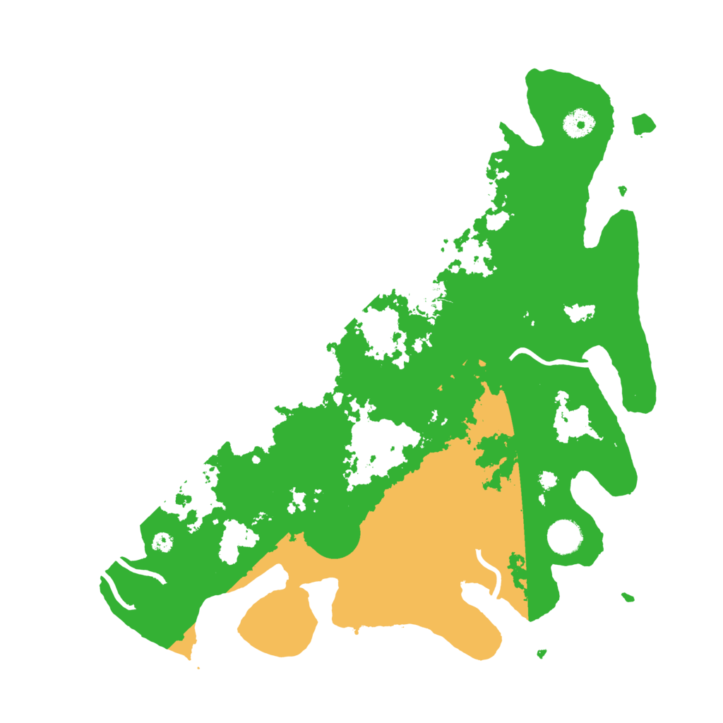 Biome Rust Map: Procedural Map, Size: 3700, Seed: 15277364