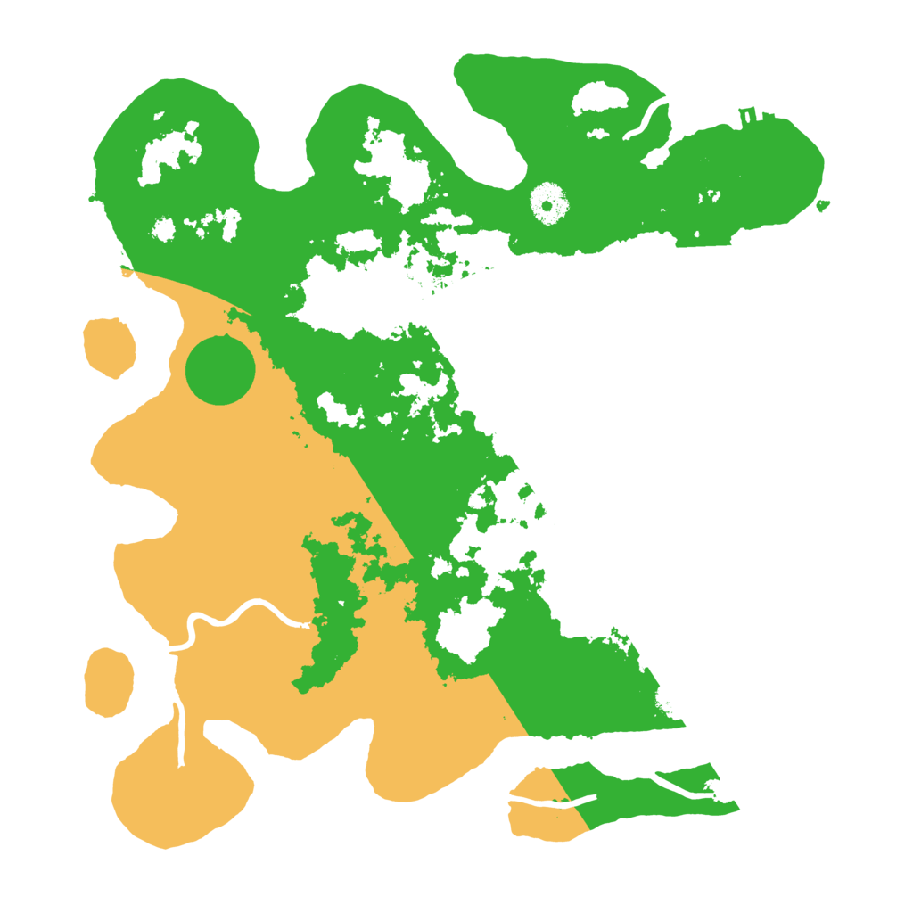 Biome Rust Map: Procedural Map, Size: 3500, Seed: 1318950400