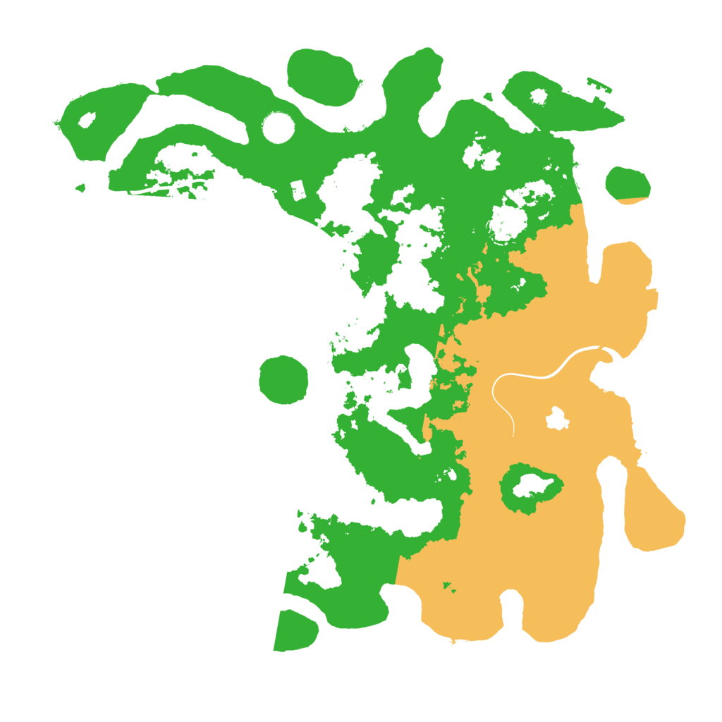 Biome Rust Map: Procedural Map, Size: 4000, Seed: 185