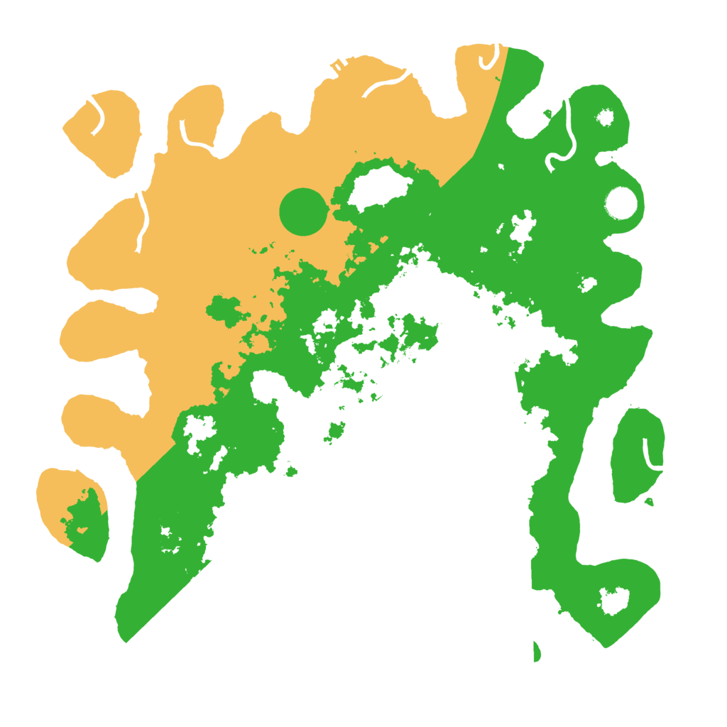 Biome Rust Map: Procedural Map, Size: 4000, Seed: 1993717901