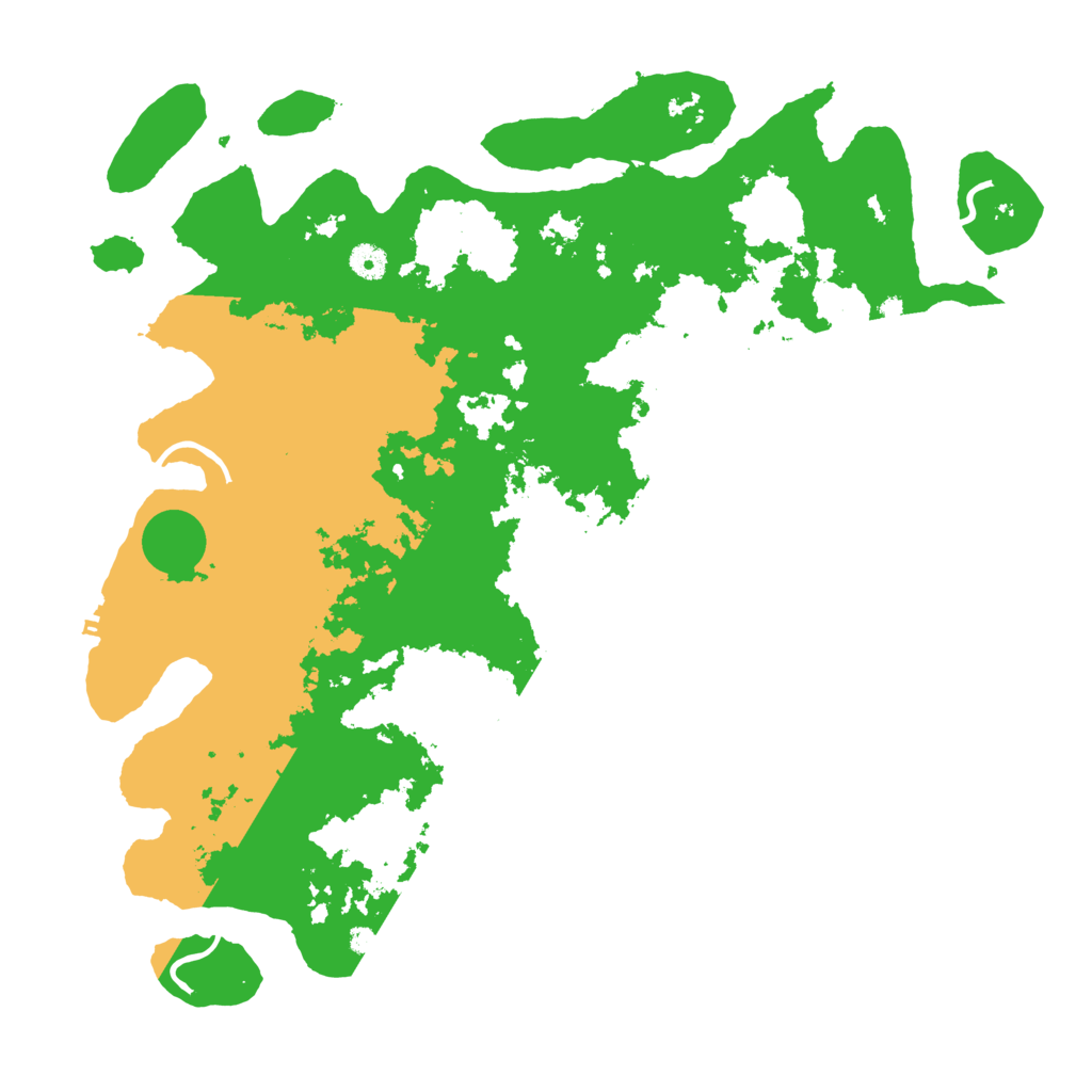 Biome Rust Map: Procedural Map, Size: 4500, Seed: 5847