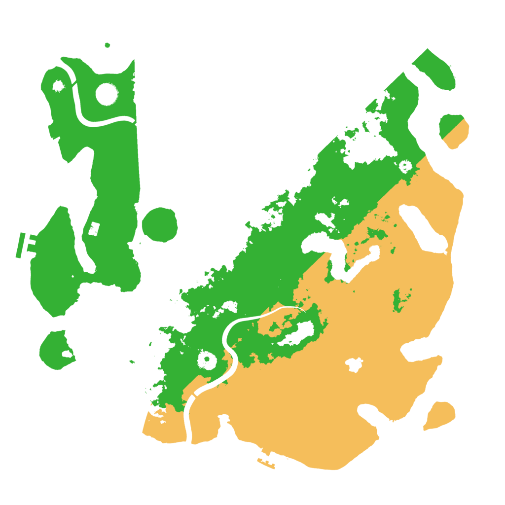 Biome Rust Map: Procedural Map, Size: 4000, Seed: 616202158