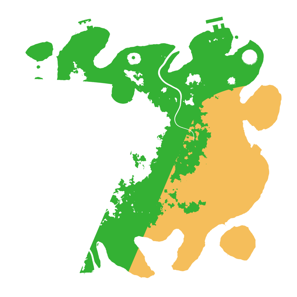 Biome Rust Map: Procedural Map, Size: 3500, Seed: 450012656