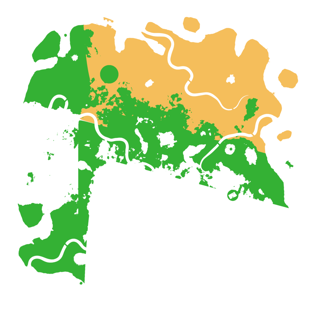 Biome Rust Map: Procedural Map, Size: 4500, Seed: 17762024