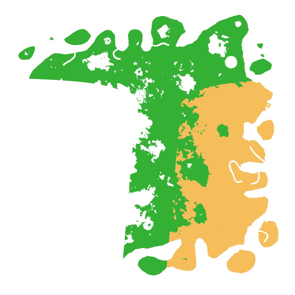Biome Rust Map: Procedural Map, Size: 4250, Seed: 1222545677