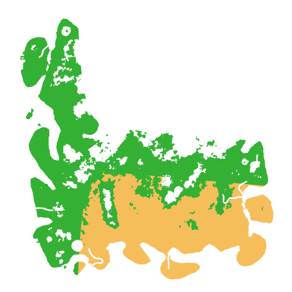 Biome Rust Map: Procedural Map, Size: 4600, Seed: 12346