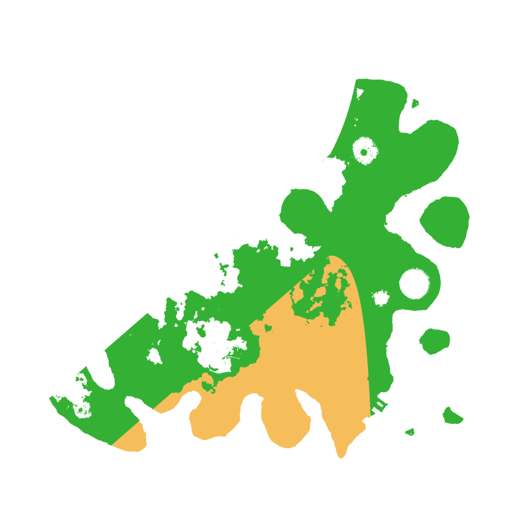 Biome Rust Map: Procedural Map, Size: 3000, Seed: 2037354547