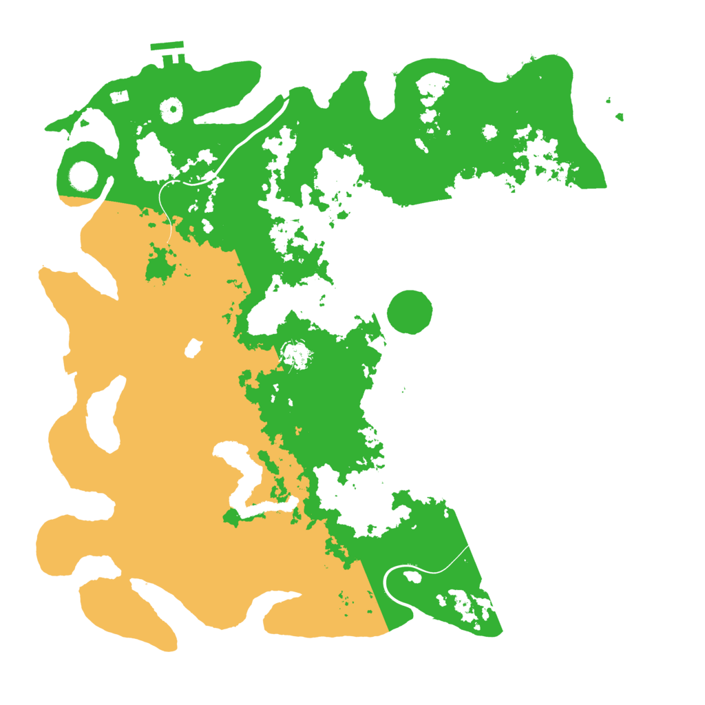 Biome Rust Map: Procedural Map, Size: 4302, Seed: 731806209