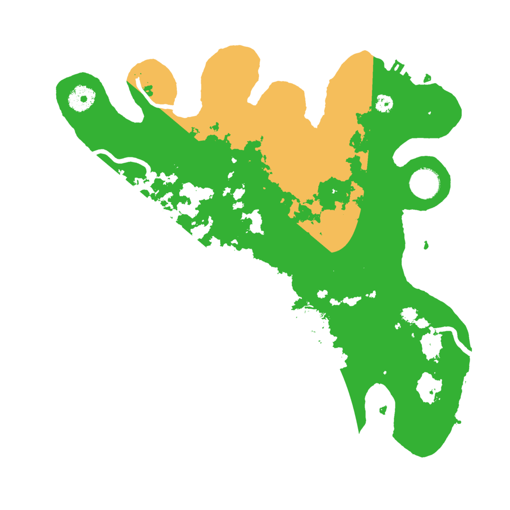 Biome Rust Map: Procedural Map, Size: 3000, Seed: 41268184