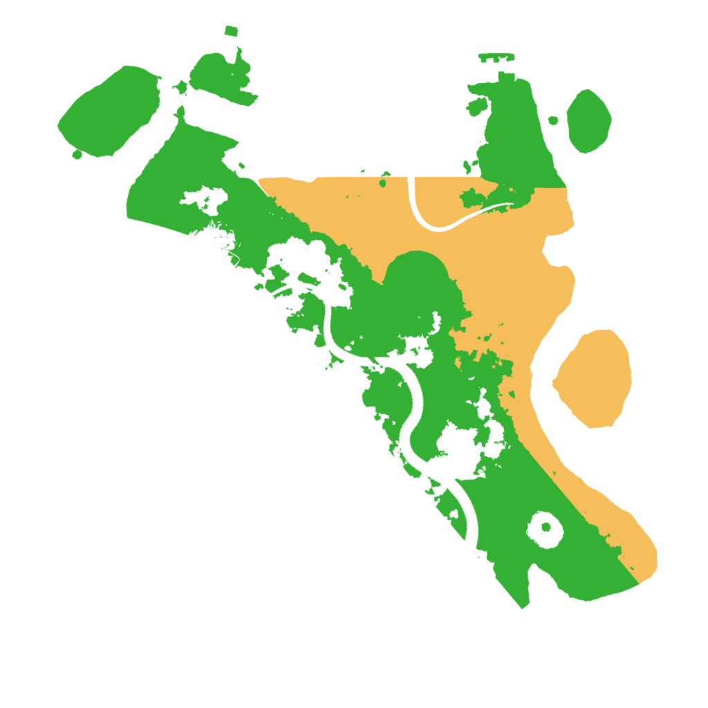 Biome Rust Map: Procedural Map, Size: 3000, Seed: 2014021