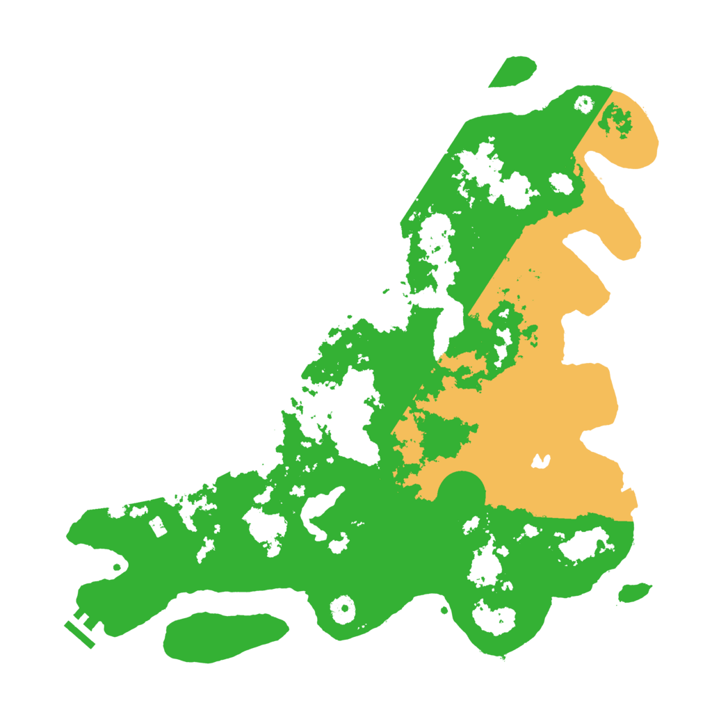 Biome Rust Map: Procedural Map, Size: 4000, Seed: 512082318