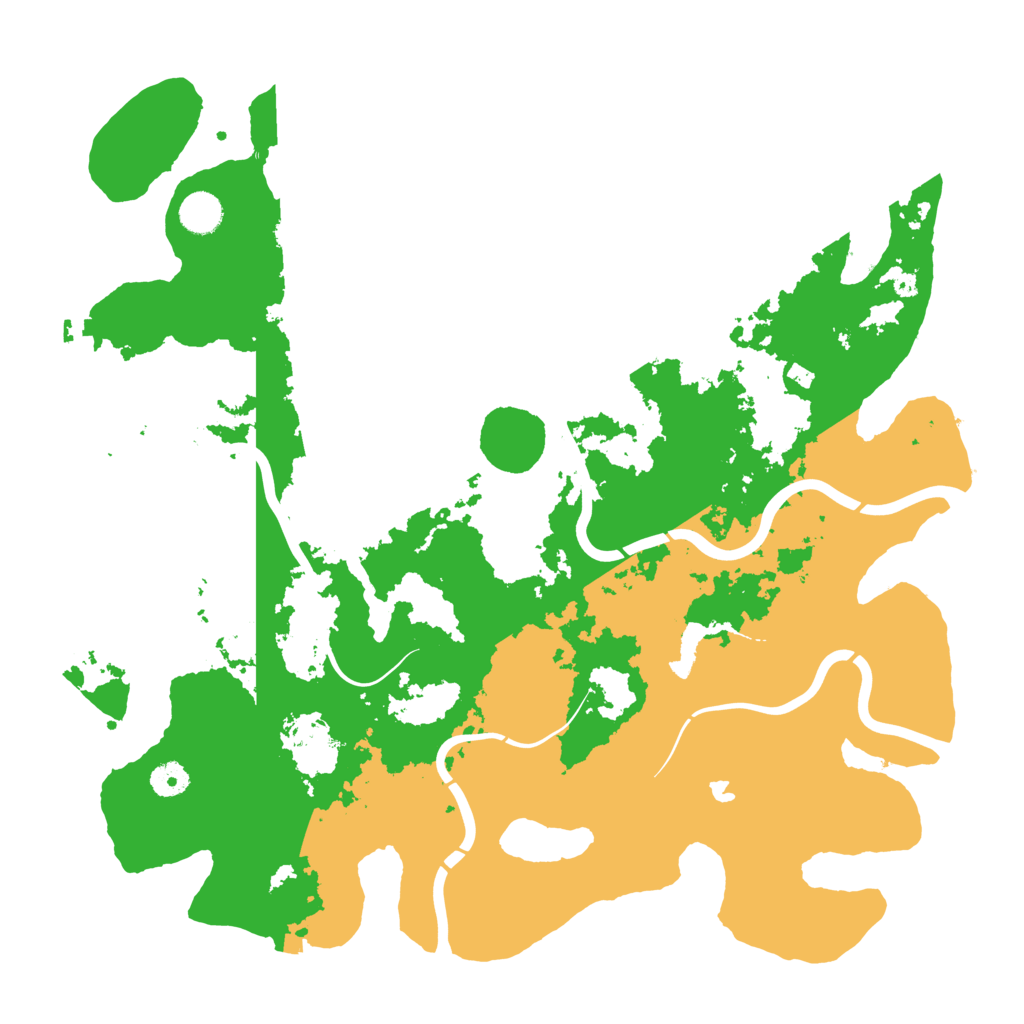 Biome Rust Map: Procedural Map, Size: 4250, Seed: 1283659127