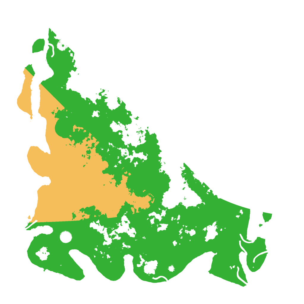 Biome Rust Map: Procedural Map, Size: 4500, Seed: 2120912694