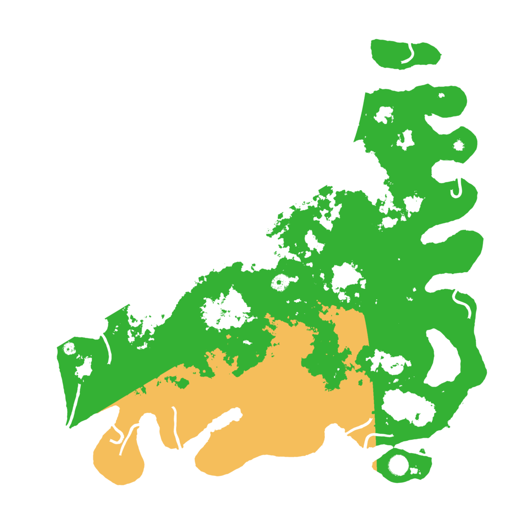 Biome Rust Map: Procedural Map, Size: 4500, Seed: 1588612653