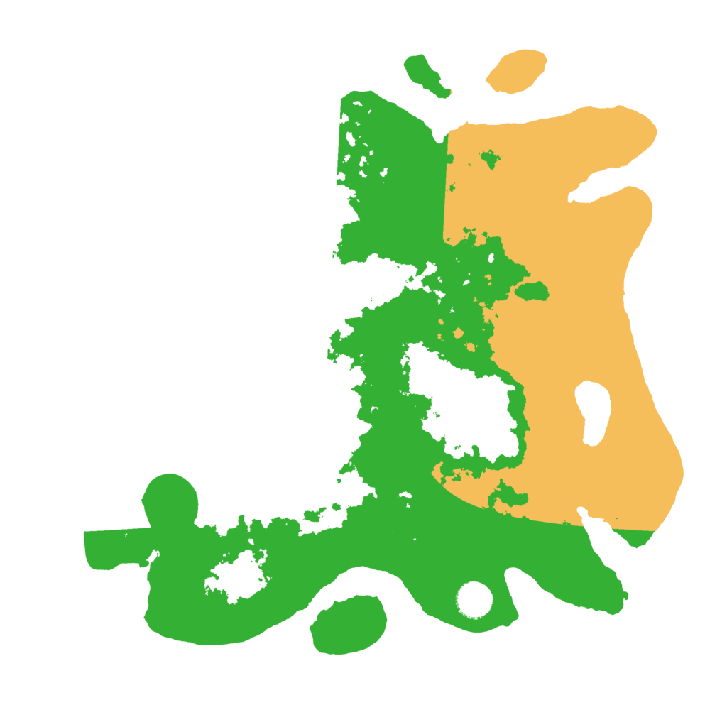 Biome Rust Map: Barren, Size: 3550, Seed: 4757