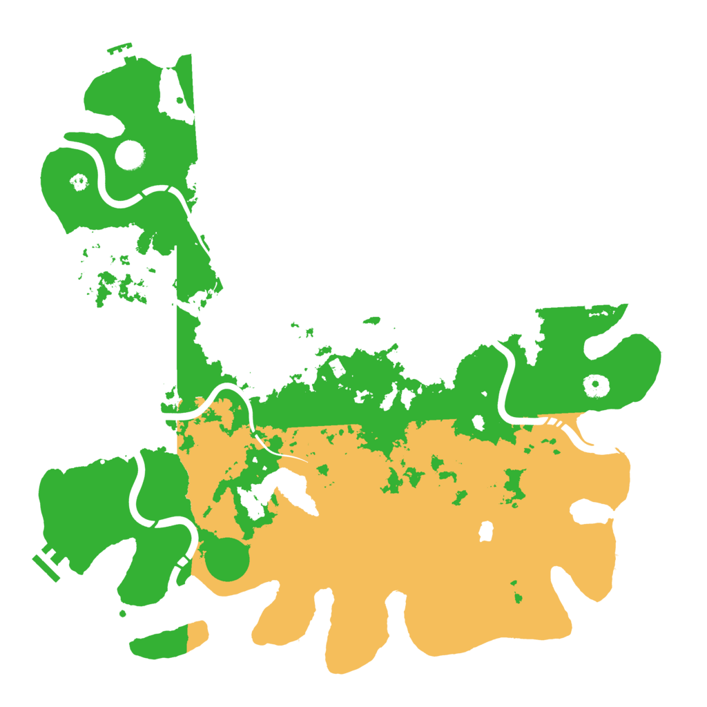 Biome Rust Map: Procedural Map, Size: 4250, Seed: 12659243