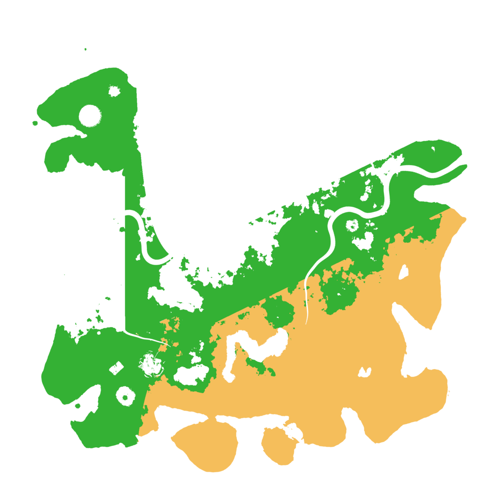 Biome Rust Map: Procedural Map, Size: 4000, Seed: 16261328