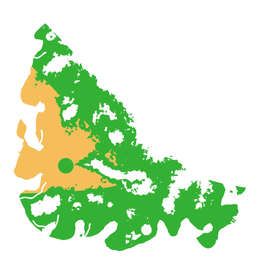 Biome Rust Map: Procedural Map, Size: 4500, Seed: 11976097