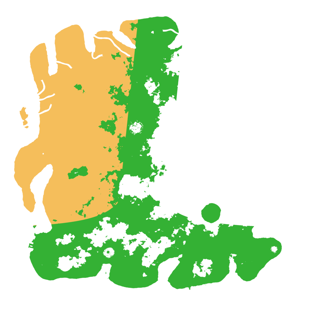 Biome Rust Map: Procedural Map, Size: 4500, Seed: 2023685703