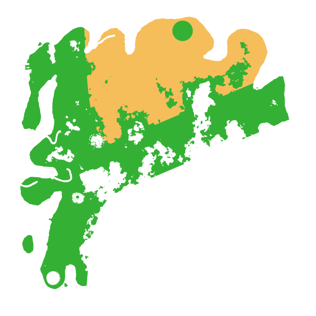 Biome Rust Map: Procedural Map, Size: 4100, Seed: 36316