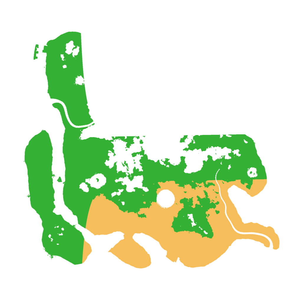 Biome Rust Map: Procedural Map, Size: 3000, Seed: 1429513332