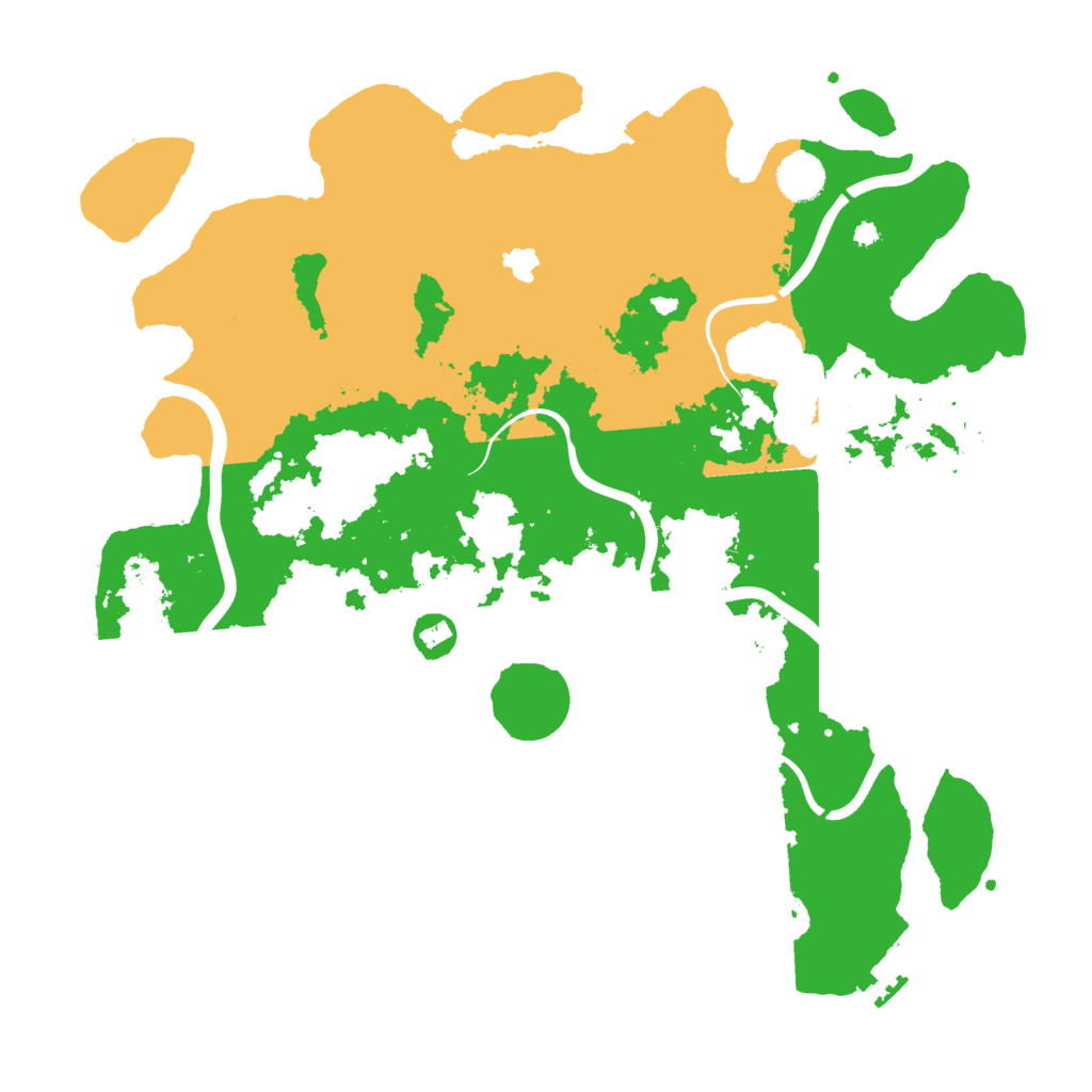 Biome Rust Map: Procedural Map, Size: 4000, Seed: 36724