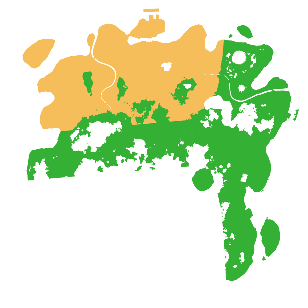Biome Rust Map: Procedural Map, Size: 4000, Seed: 36724