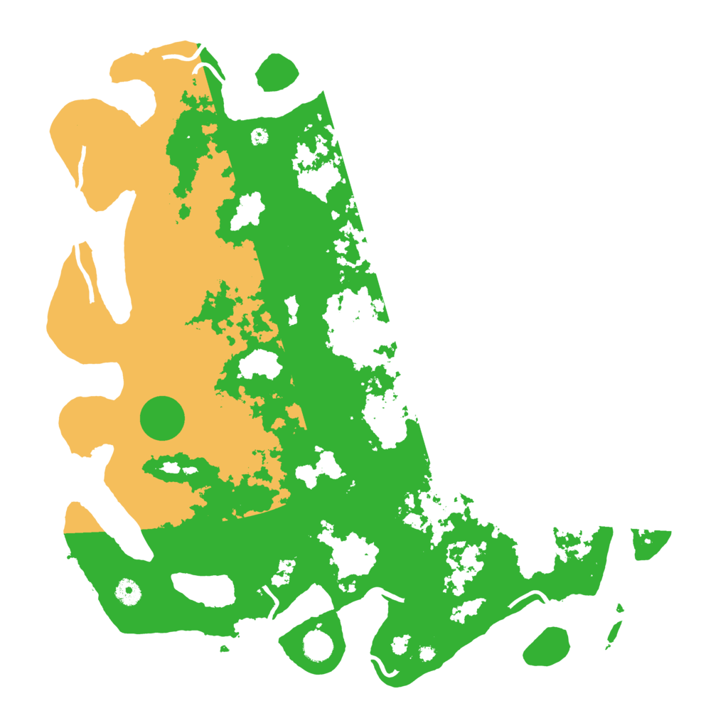 Biome Rust Map: Procedural Map, Size: 4300, Seed: 1058
