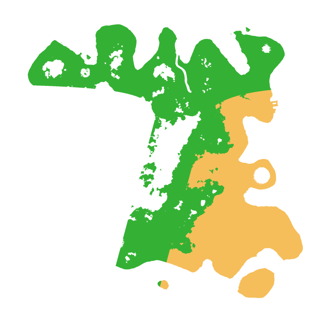Biome Rust Map: Procedural Map, Size: 3500, Seed: 6773