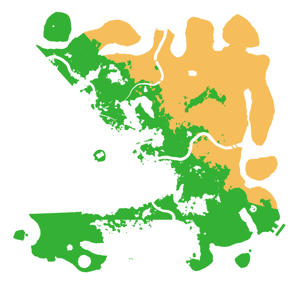 Biome Rust Map: Procedural Map, Size: 4250, Seed: 1795742165
