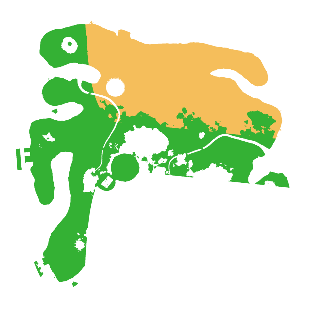 Biome Rust Map: Procedural Map, Size: 3000, Seed: 1901165724