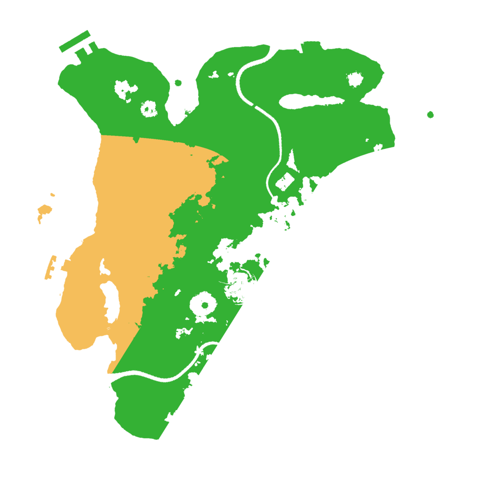 Biome Rust Map: Procedural Map, Size: 3000, Seed: 67189