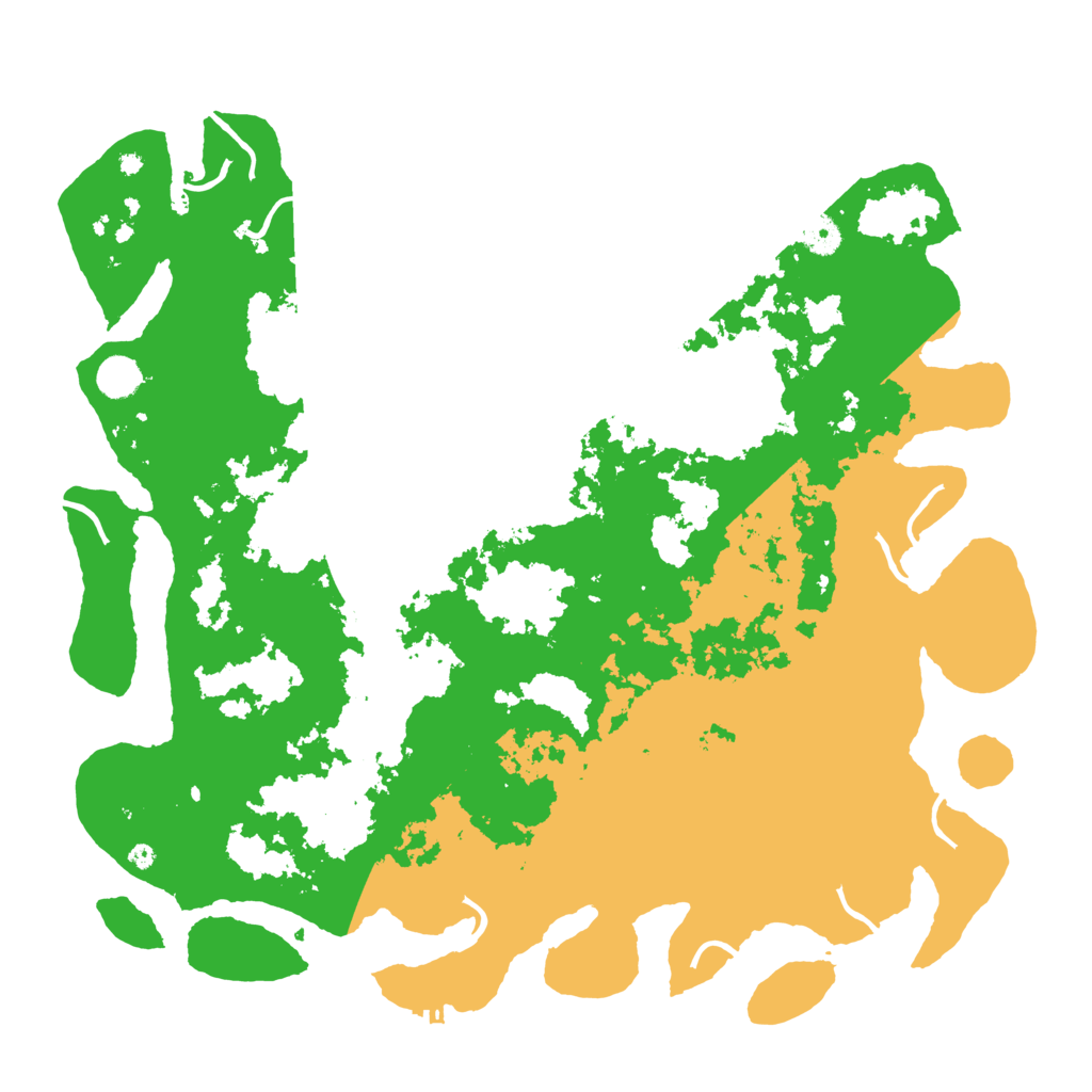 Biome Rust Map: Procedural Map, Size: 4500, Seed: 310626568