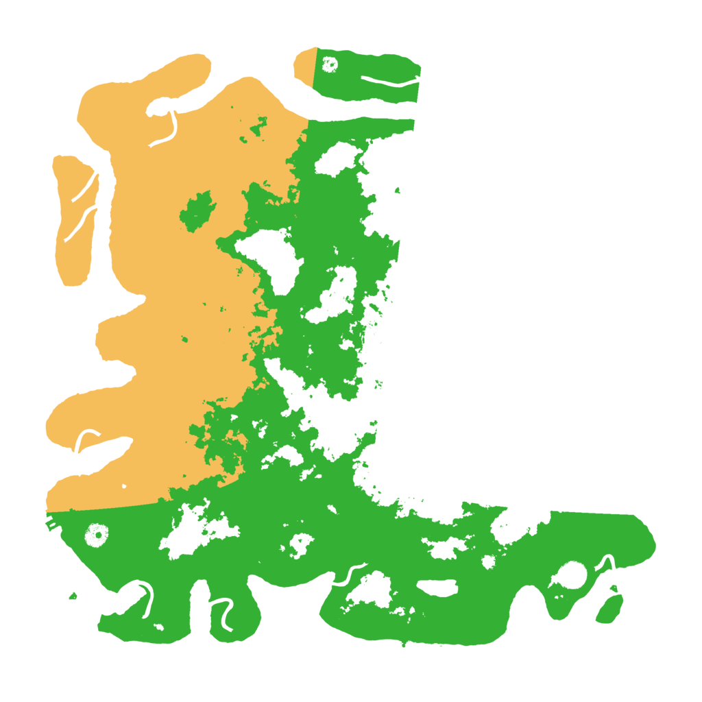 Biome Rust Map: Procedural Map, Size: 4500, Seed: 4564584