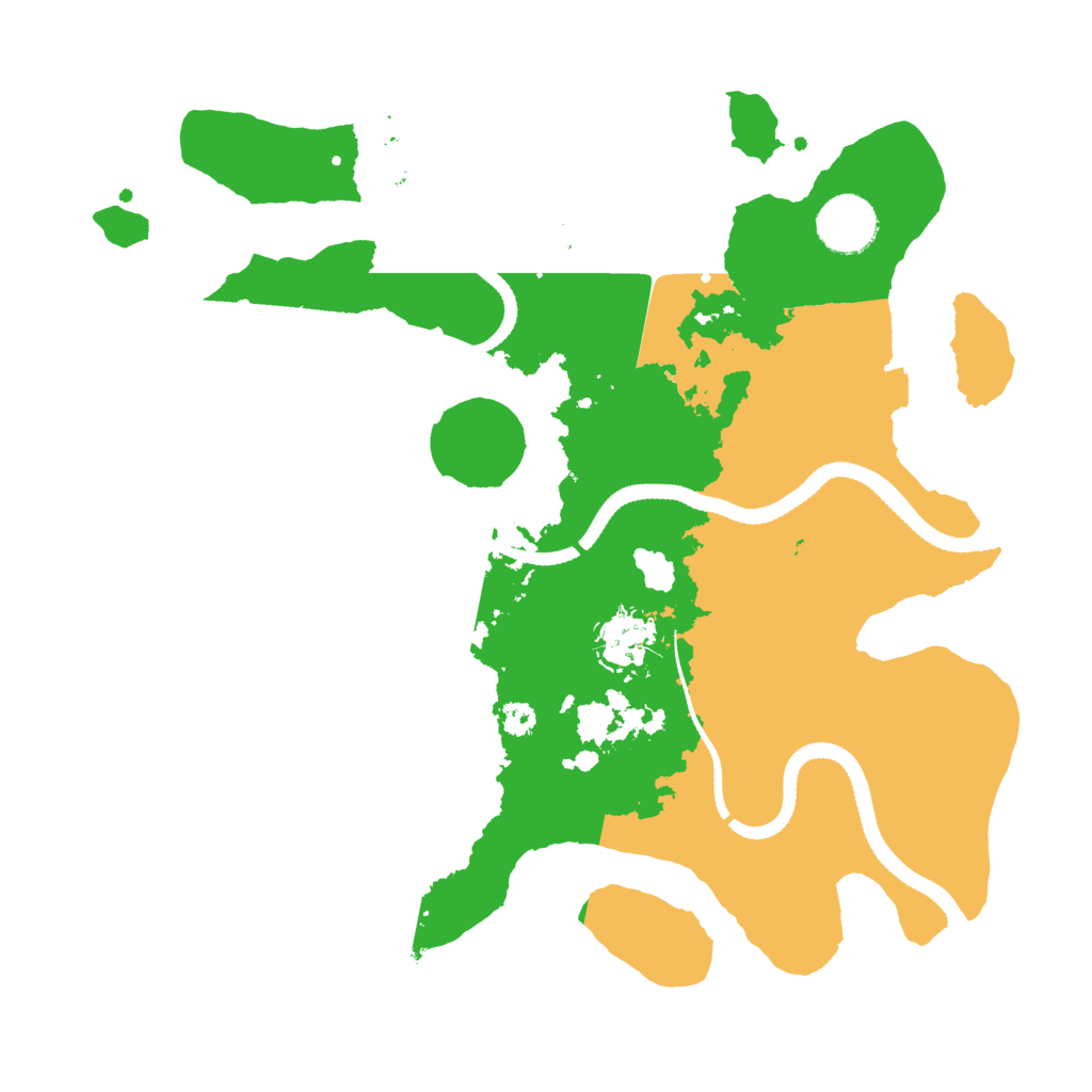 Biome Rust Map: Procedural Map, Size: 3250, Seed: 1285703973