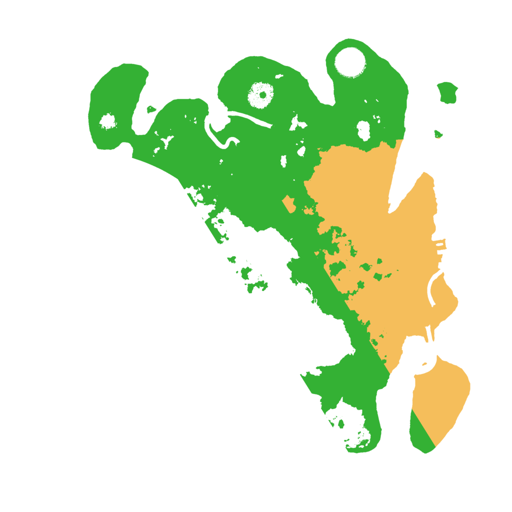 Biome Rust Map: Procedural Map, Size: 3000, Seed: 213243895