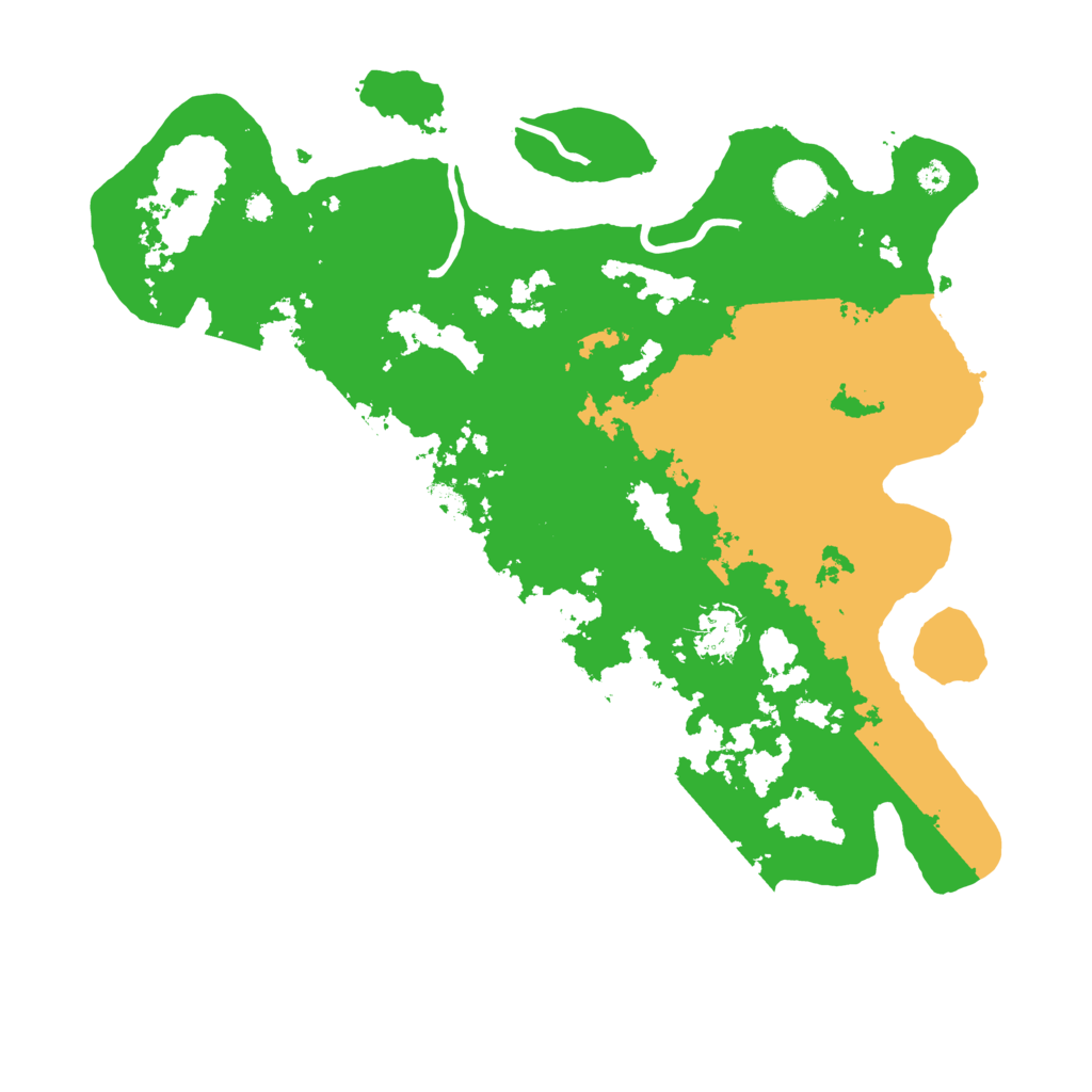 Biome Rust Map: Procedural Map, Size: 3600, Seed: 124891