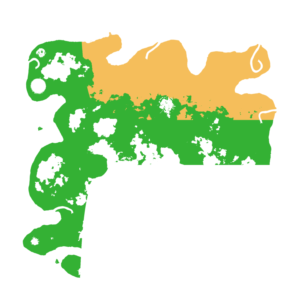 Biome Rust Map: Procedural Map, Size: 3500, Seed: 562
