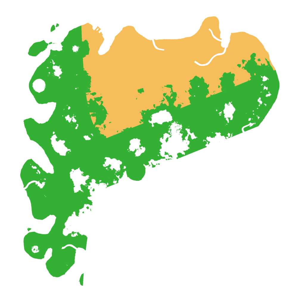 Biome Rust Map: Procedural Map, Size: 4250, Seed: 205577665