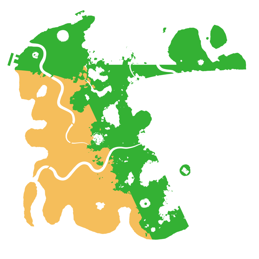 Biome Rust Map: Procedural Map, Size: 4000, Seed: 9861325