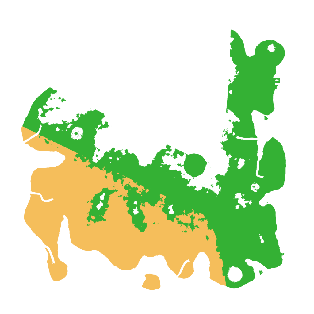 Biome Rust Map: Procedural Map, Size: 3800, Seed: 381147332
