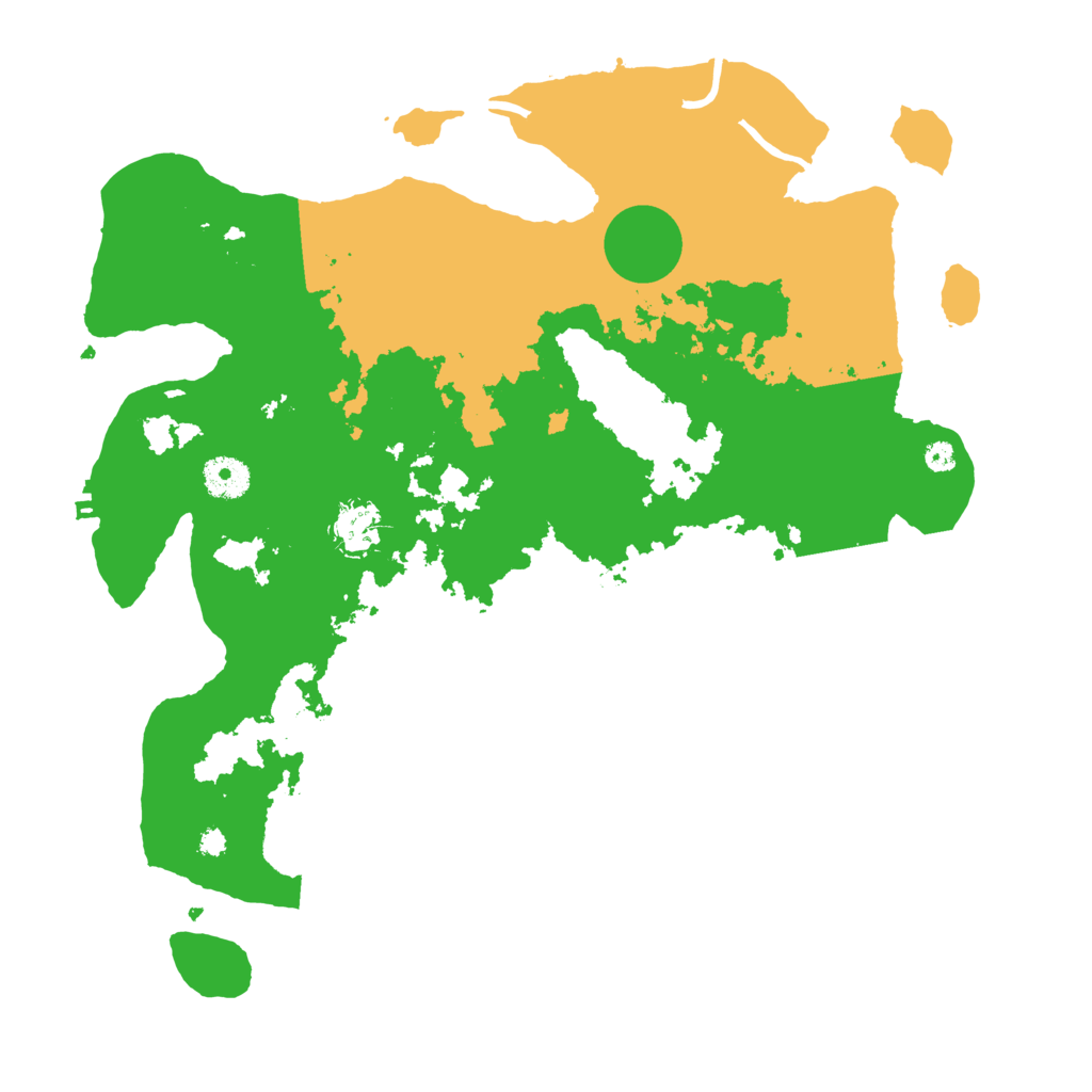 Biome Rust Map: Procedural Map, Size: 3700, Seed: 1725144486