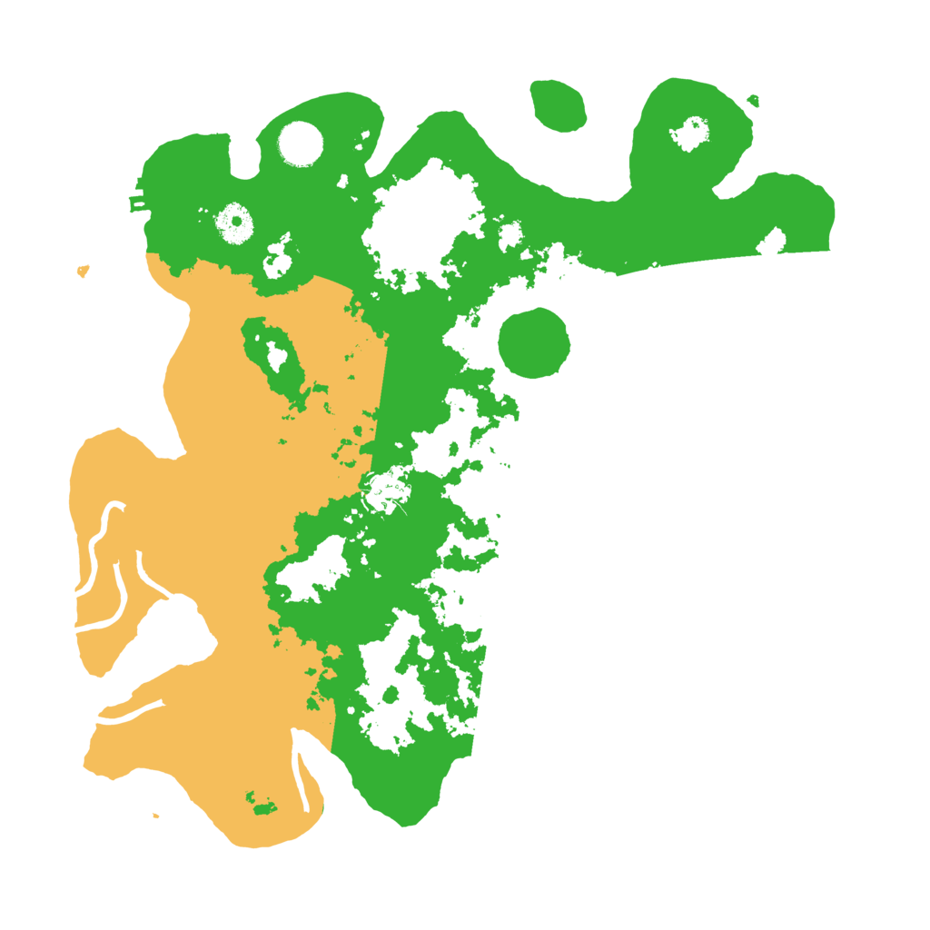 Biome Rust Map: Procedural Map, Size: 3650, Seed: 1023702144